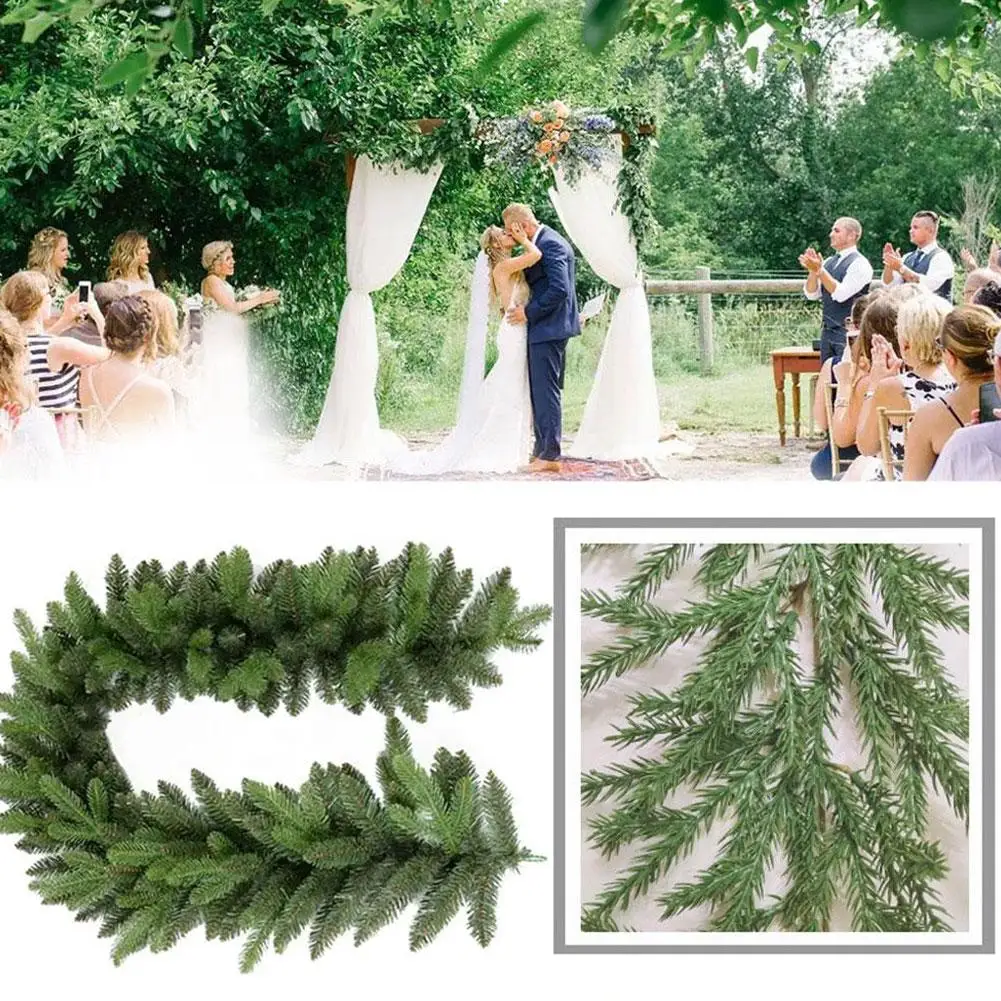 1 5 м сосна из ротанга свадебное рождественское праздничное украшение сосновые