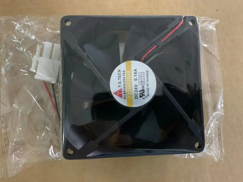 Y.S Tech FD249225HB 90*90*25 мм 2-контактный постоянный ток 24 В 0,16 а осевой вентилятор охлаждения