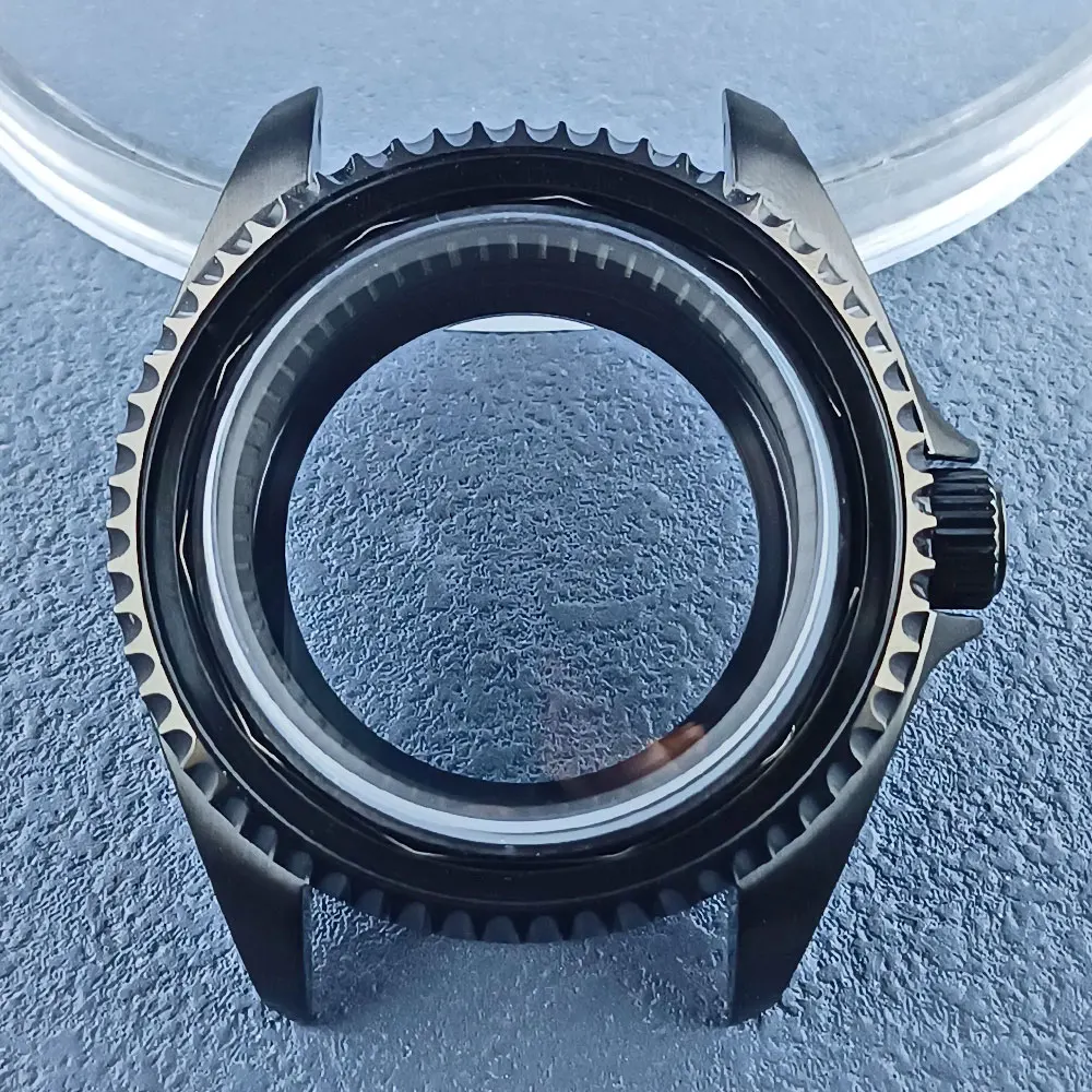 Часы SKX 007 черные механические 41 мм 10 бар