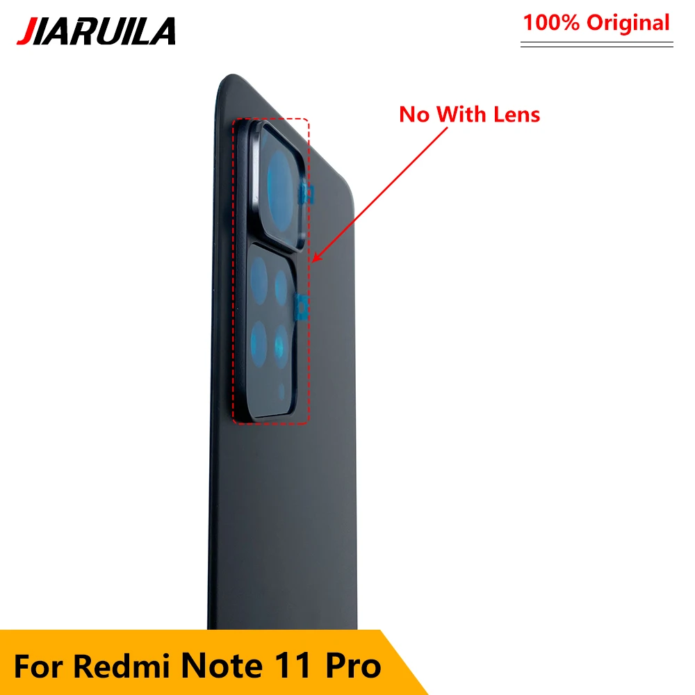 Оригинальная задняя крышка корпуса для Xiaomi Redmi Note 11 Pro Крышка батарейного отсека 5G
