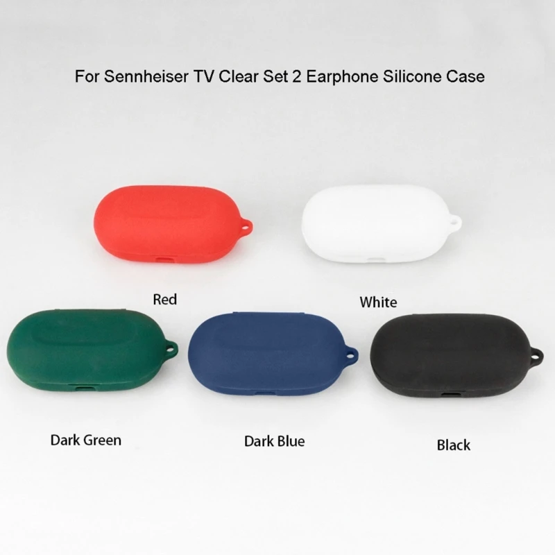 

Carrying Sleeve for TV Clear Set 2 Earphone Dustproof Washable Charging Box Case