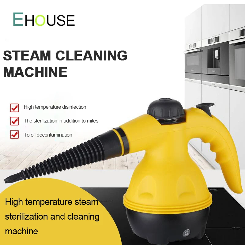 

High Temperature Steam Cleaner Electric Portable Handheld Physical Sterilization Home Office Room Cleaning Appliances for Stain