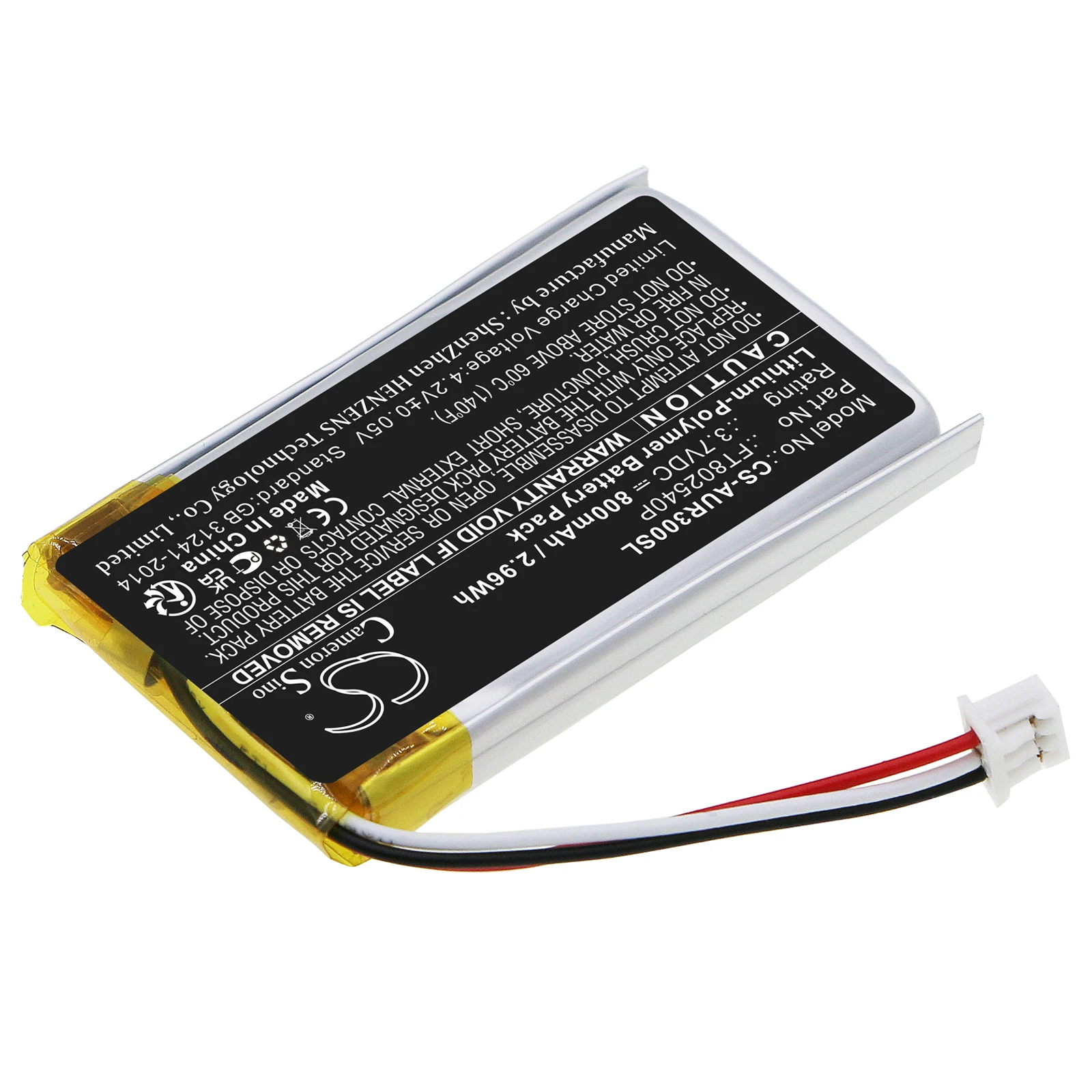 Фото Сменный аккумулятор CS для ASUS ROG Chakram FT 802540 P 1000mAh/3.70Wh №2