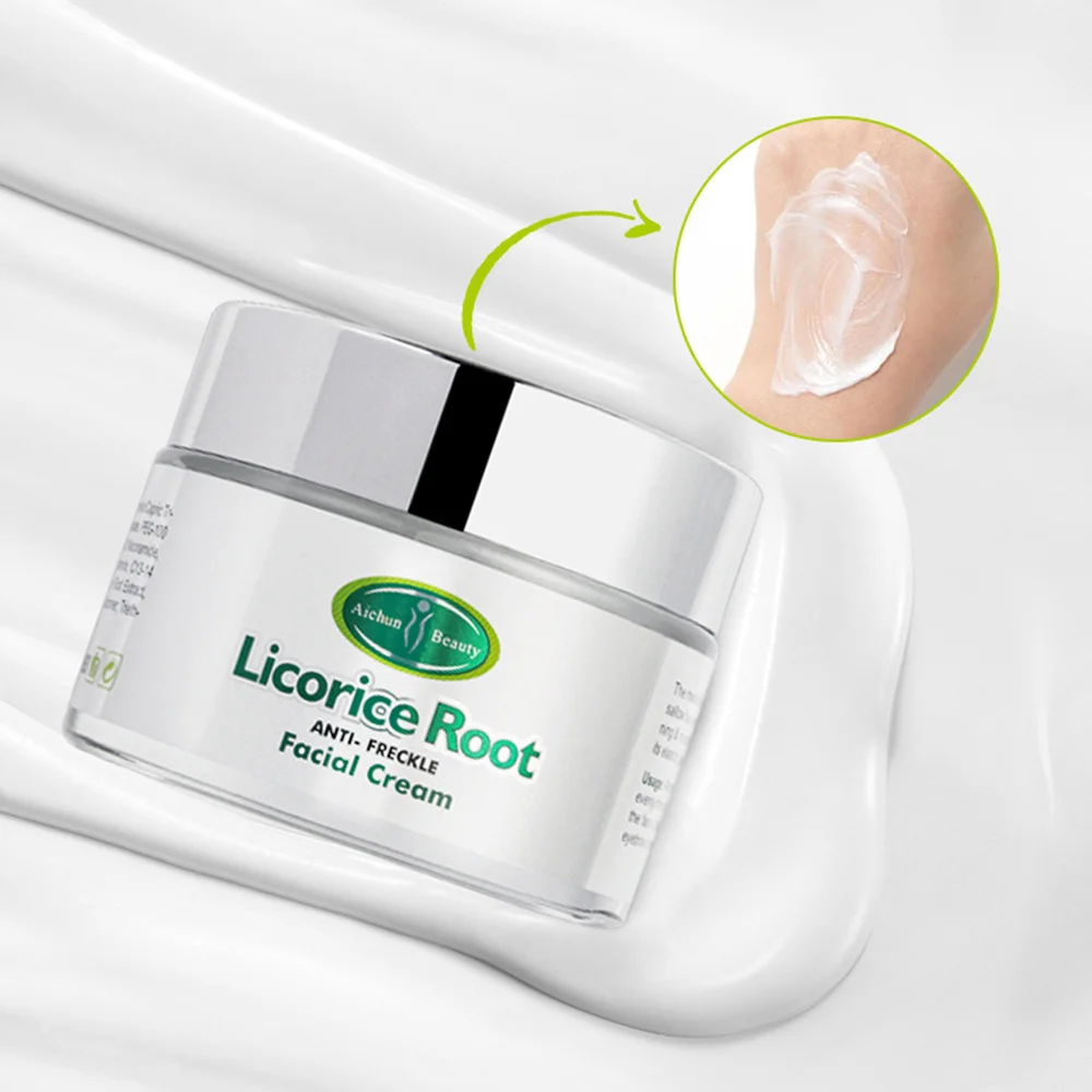 

50g Licorice Root Brightening Cream Roughness Improvement Cream For Smooth Skin Reduce Wrinkles Nin668