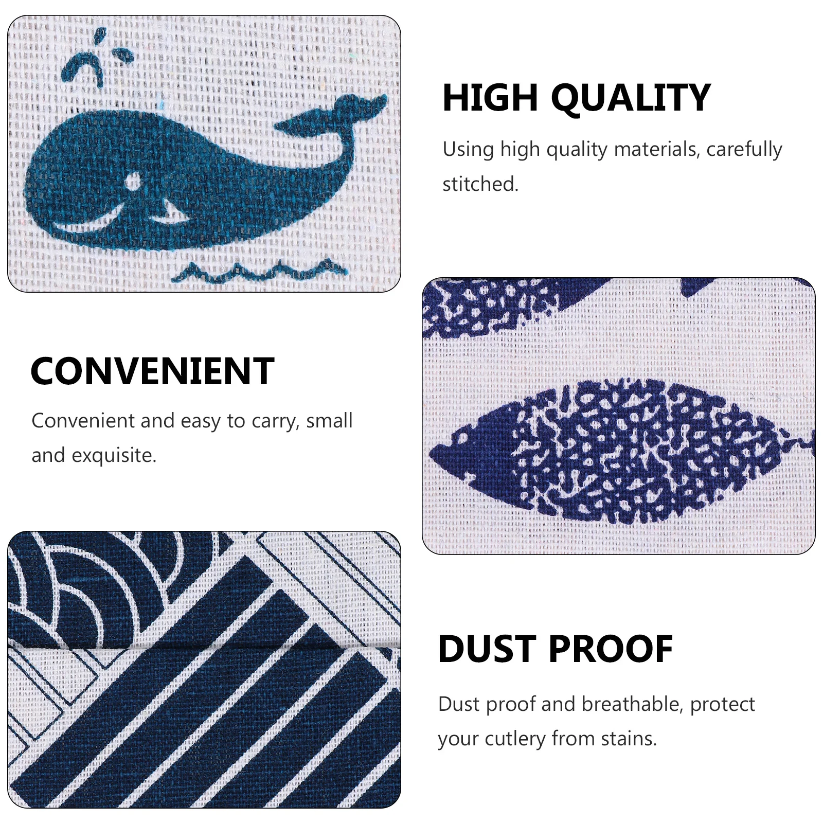 5 шт. сумка для хранения столовых приборов домашняя посуда путешествий