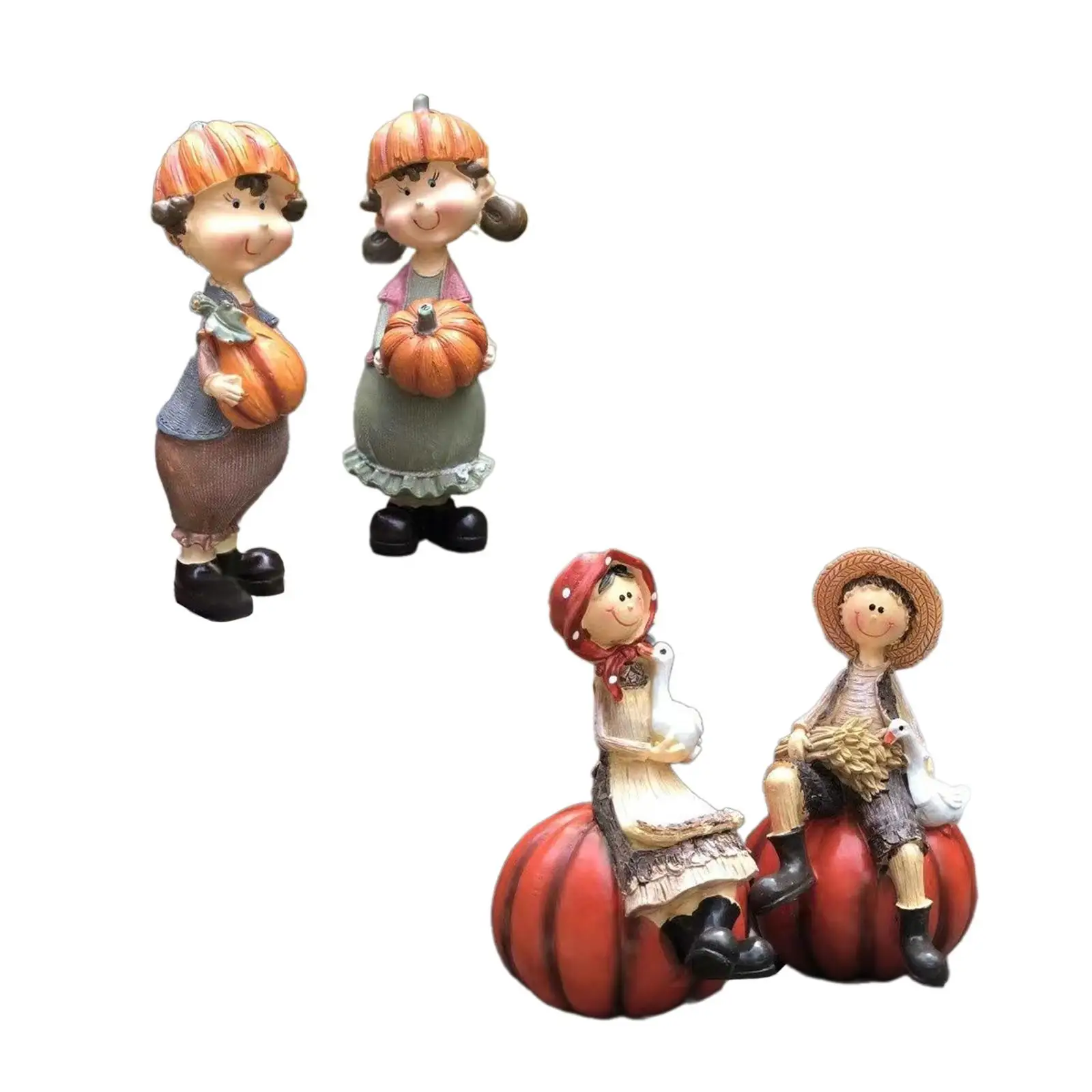 Миниатюрные фигурки 2 шт. для кукольного домика балкона террариума