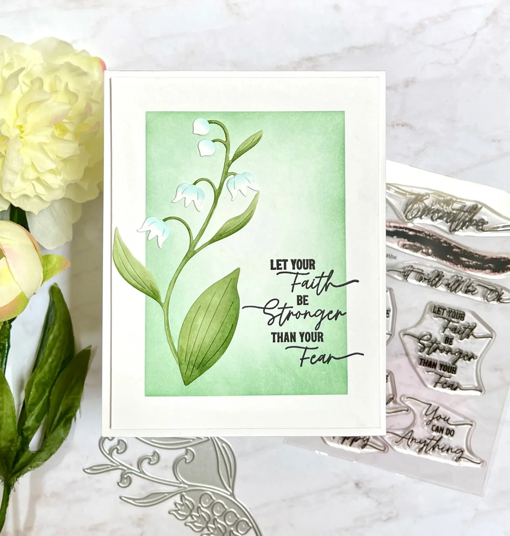 Вырубные штампы новые поступления 2024 стебель из лилии для Diy принадлежности