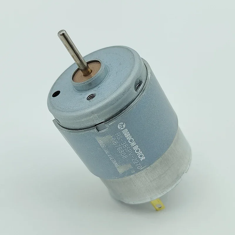 Фото Высокоскоростной электродвигатель MABUCHI RS-385PV-2270 Micro 385, 15000 об/мин, с угольными щетками, постоянный ток 12В/18В/24В, для DIY-проектов, фенов, игрушек, моделей №5