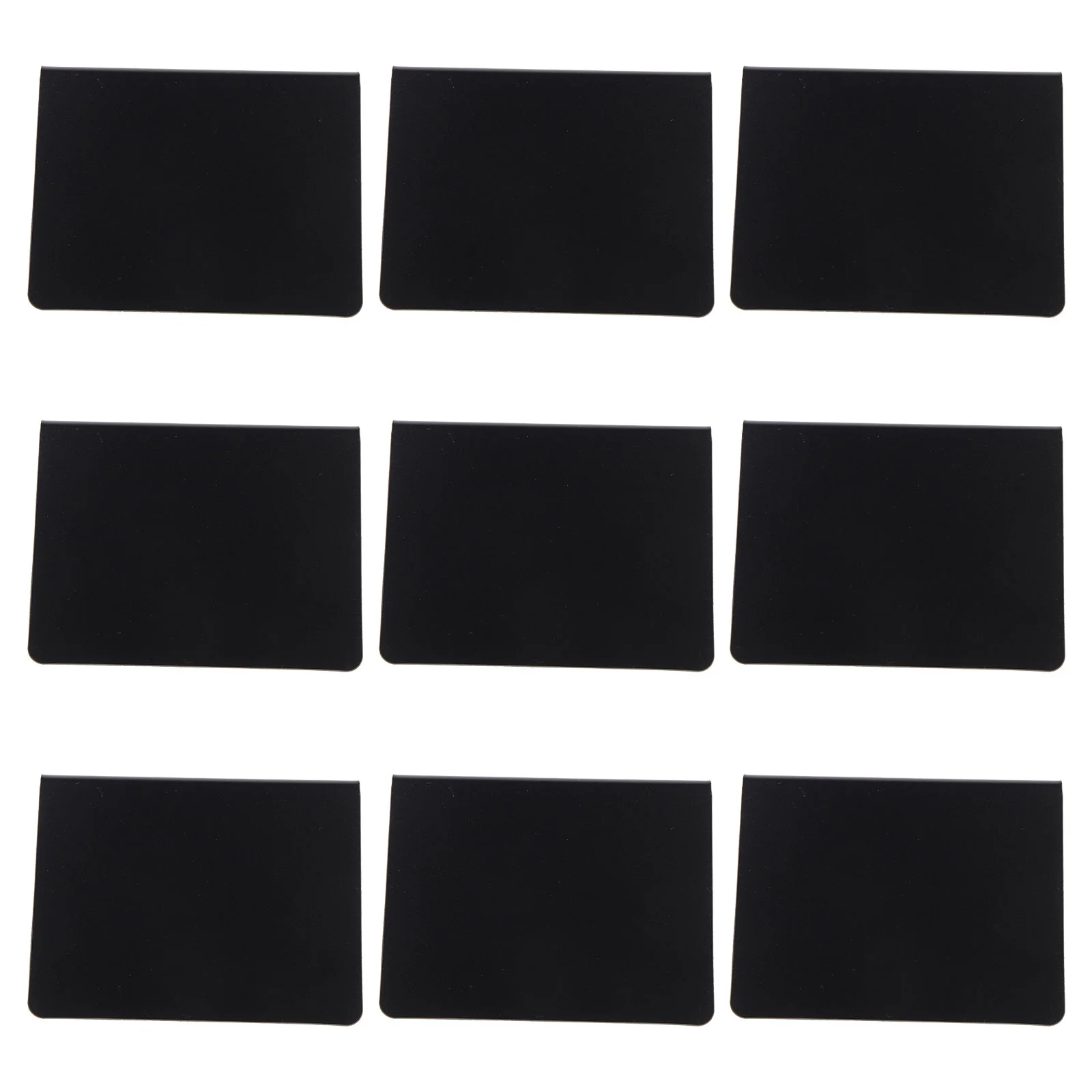 

Chalkboard Sign Table Desktop Board Signs Message Labels Tabletop Erasable Boards Tag Display Numbers Tags Menu Stand Black