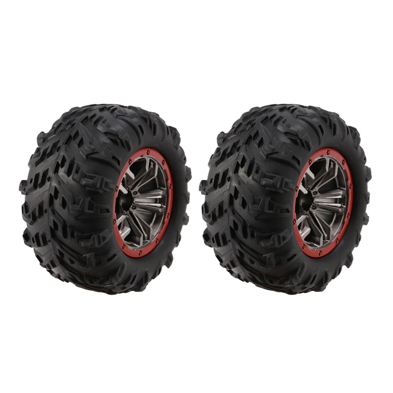 Tires Wheels 25-zj02 For Hosim High Speed 9125 Rc Cars S920 Rc Trucks (2 Pcs)