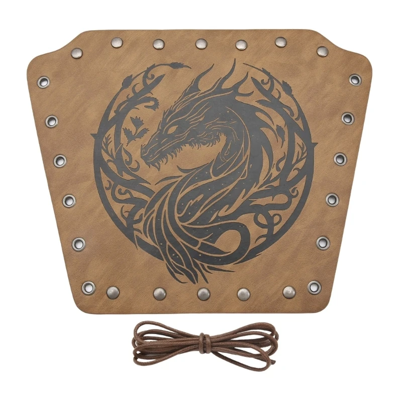 Рукавицы с тотемом дракона наручи для взрослых защита рук косплея сценический