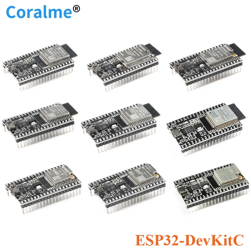 

ESP32-DevKitC Development Board Module ESP32 DevKitC S1 32U 32D VIE VE 32UE 32E Wifi Wireless Module IoT Internet of Things