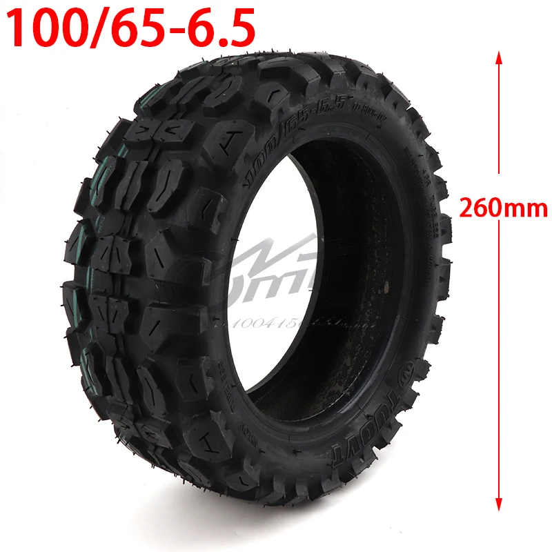 

11 Inch Vacuum Tubeless Tire For Electric Scooter Dualtron widen Off-Road Tire Pneumatic Tyre Tuovt 100/65-6.5