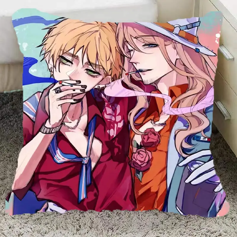 Наволочка и подушка с двусторонним принтом из аниме Axis Powers Hetalia 40x40 см