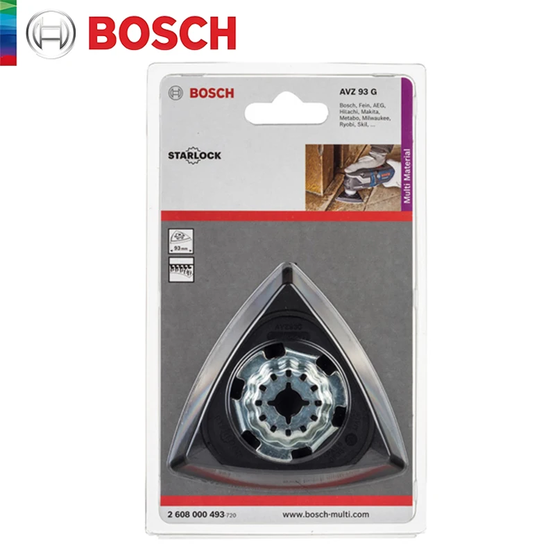 

Шлифовальная пластина Bosch Starlock AVZ 93G