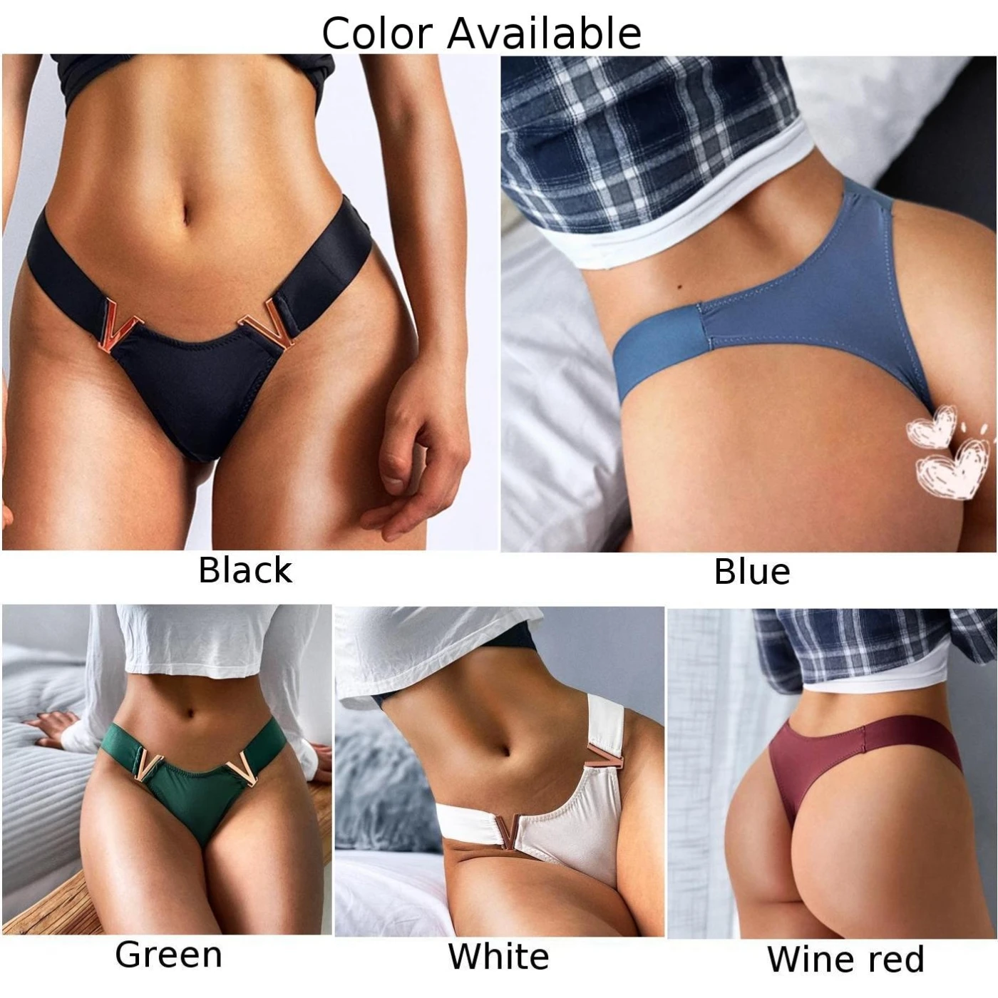 Очаровательные женские стринги с высоким вырезом нижнее белье трусики