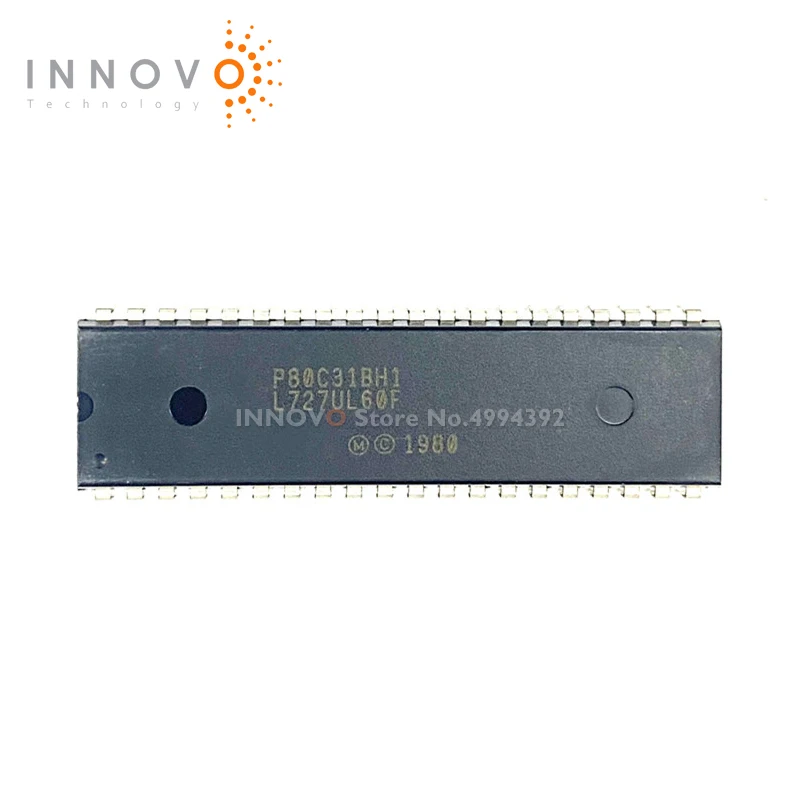INNOVO 5 шт./лот P80C31BH1 P80C31 DIP-40 Бесплатная доставка новый оригинальный