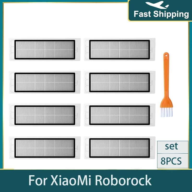 

Моющийся фильтр HEPA для XiaoMi Roborock 1 S S5 S50 S51 S55 S6 S60 S61 S5 Max S6 Pure S6 MaxV Xiaowa E25 E35 E45 C10, запчасти для пылесоса