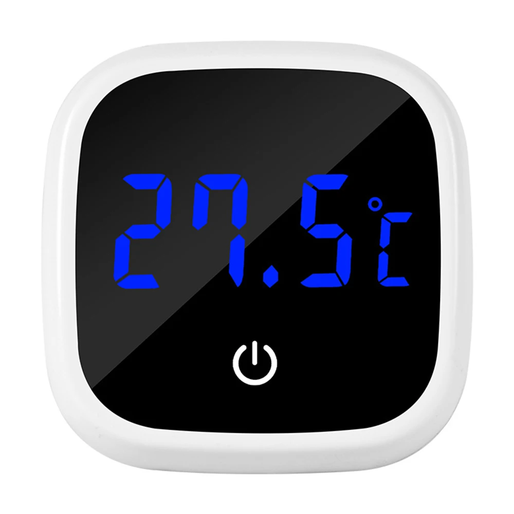 Термометр для аквариума, высокоточный электронный прибор для измерения температуры для аквариума со светодиодным цифровым дисплеем, диапазон 0-60 ℃, 43x43 мм