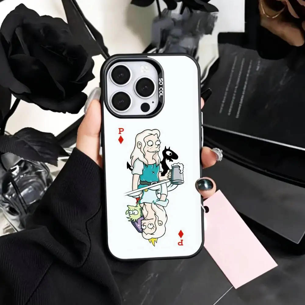 Чехол для телефона Fantasy D-Disenchantment для iPhone 17, 16, 15, 14, 13, 12, 11 Plus, Pro Max, цветной, с серебряным покрытием внутри (art.: 3920d97aaee2e) - 3920d97aaee2e