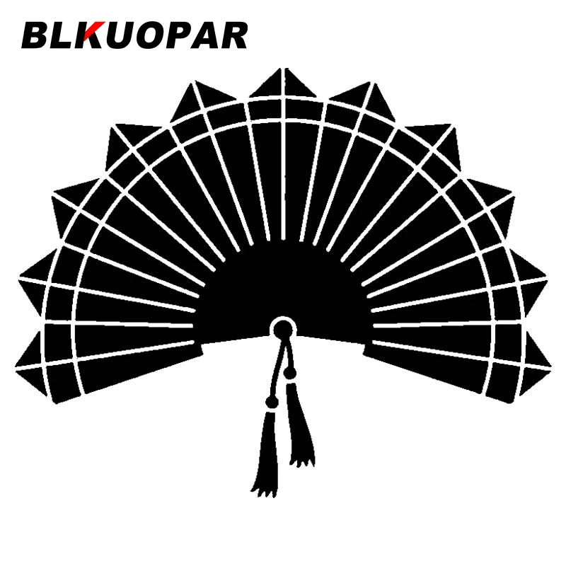 

BLKUOPAR китайские бумажные наклейки-вееры, наклейки для скейтборда, водонепроницаемое лобовое стекло, аниме, доска для серфинга, солнцезащитный крем, индивидуальная печать