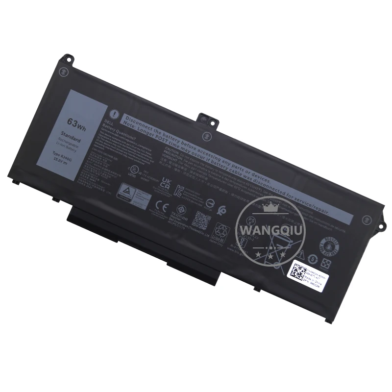 Для DELL Latitude 5520 5420 Precision 3560 RJ40G WY9DX 01K2CF 075X16 P104F P137G 0WK3F1 аккумулятор для ноутбука