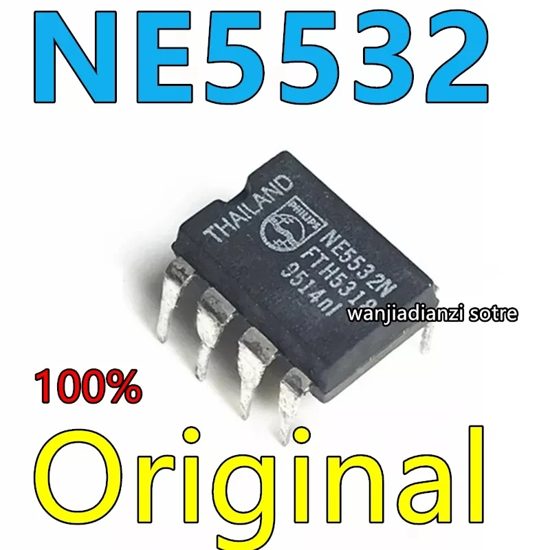

20 шт. оригинальные чипы NE5532 5532N 5532 IC dip8 упаковка DIP-8