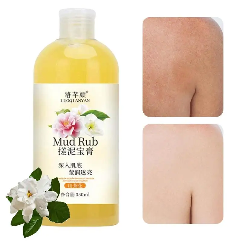 

Rubbing Mud Exfoliate 11.8oz Mud Scrub Dead Skin Smooth Skin Rub With Plant Extracts For Gentle Exfoliation Skin Brightening