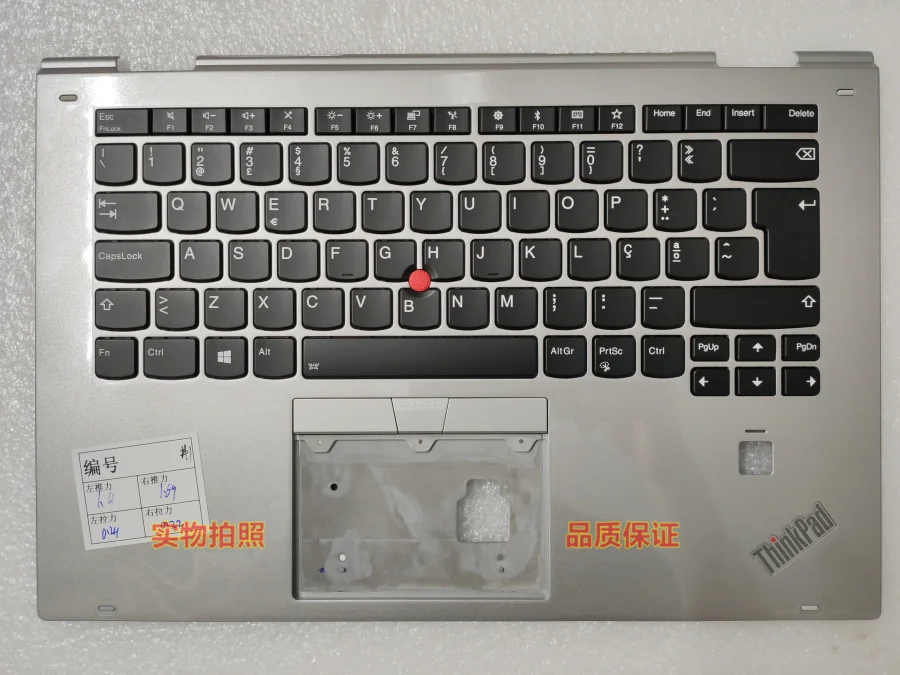 For Notebook computer X1 Yoga 2nd C case keyboard 2017 silver Portugal 01lv028