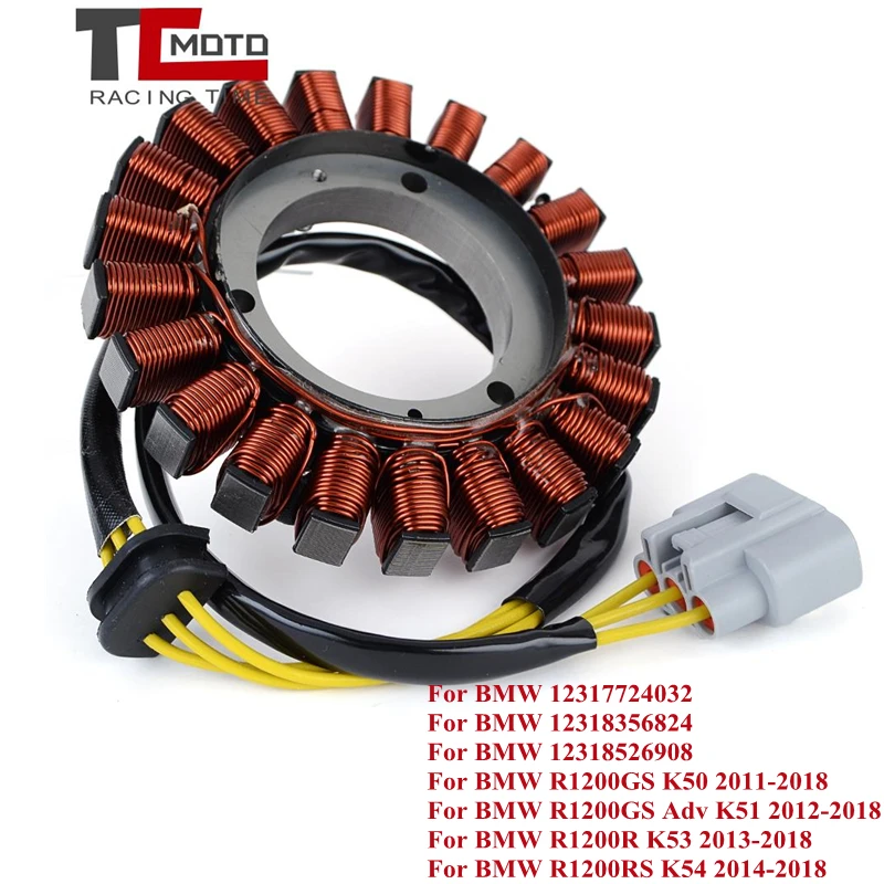 Stator Coil For Bmw R1200gs K50 R1200 Gs Adventure Adv K51 R1200r K53 R1200rs K54 12317724032 12318356824