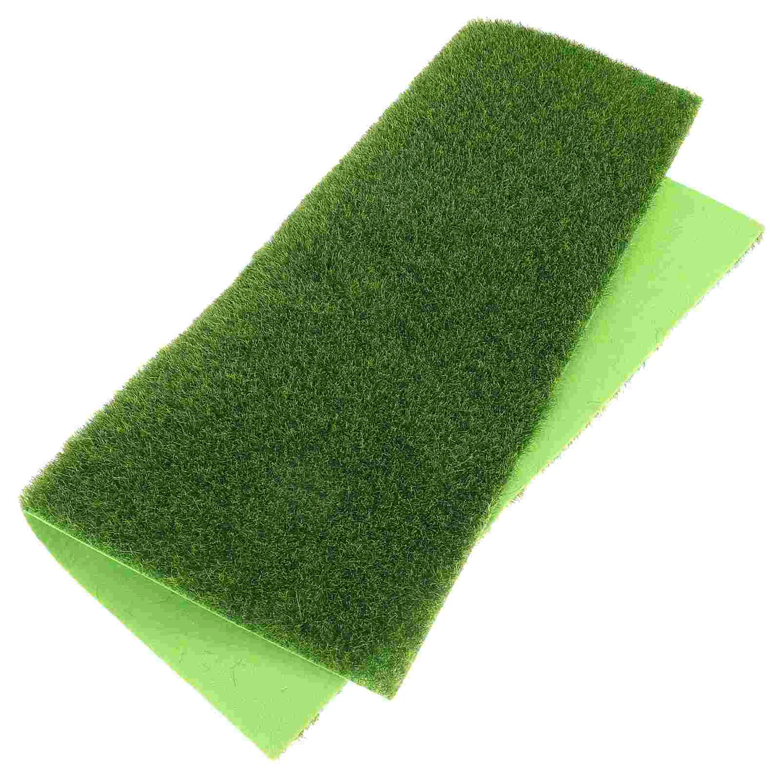 

1pcs Artificial Garden Grass, Life- Fairy Artificial Grass Lawn, Miniature Ornament Garden DIY Grass ( 30x30 )