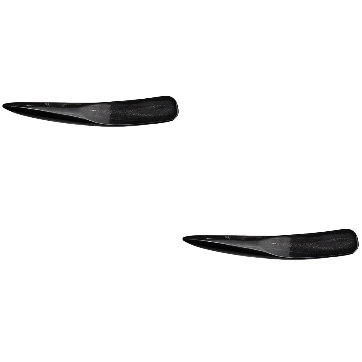

2 Pc Tool Stick Scraping Board Point Pen Handheld 17x3cm Manual Acupressure Black Horns Massaging