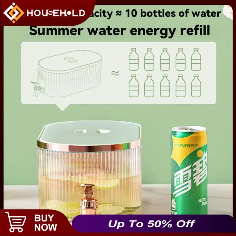 

Refrigerator For Kitchen Juice Jug Cold Water Container Cool Water Cold Water Bottle Cold Brew Juice Jug Beverage Dispenser