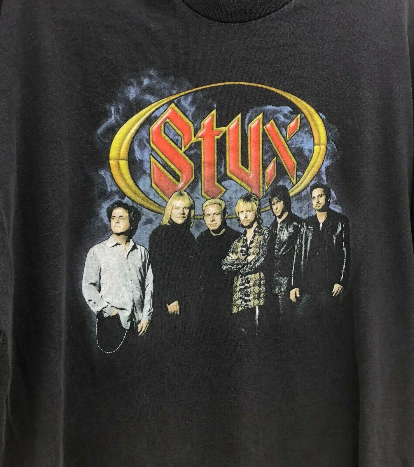 

Vintage Members Of Styx Band Cotton T-Shirt Tee Shirts