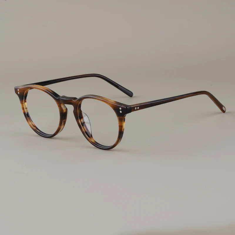 OV5183 оправа для очков женщин и мужчин круглые винтажные очки высшего качества