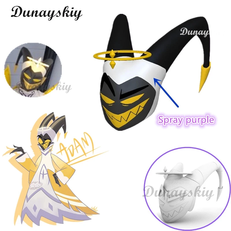 Маска для косплея Adam с рогами