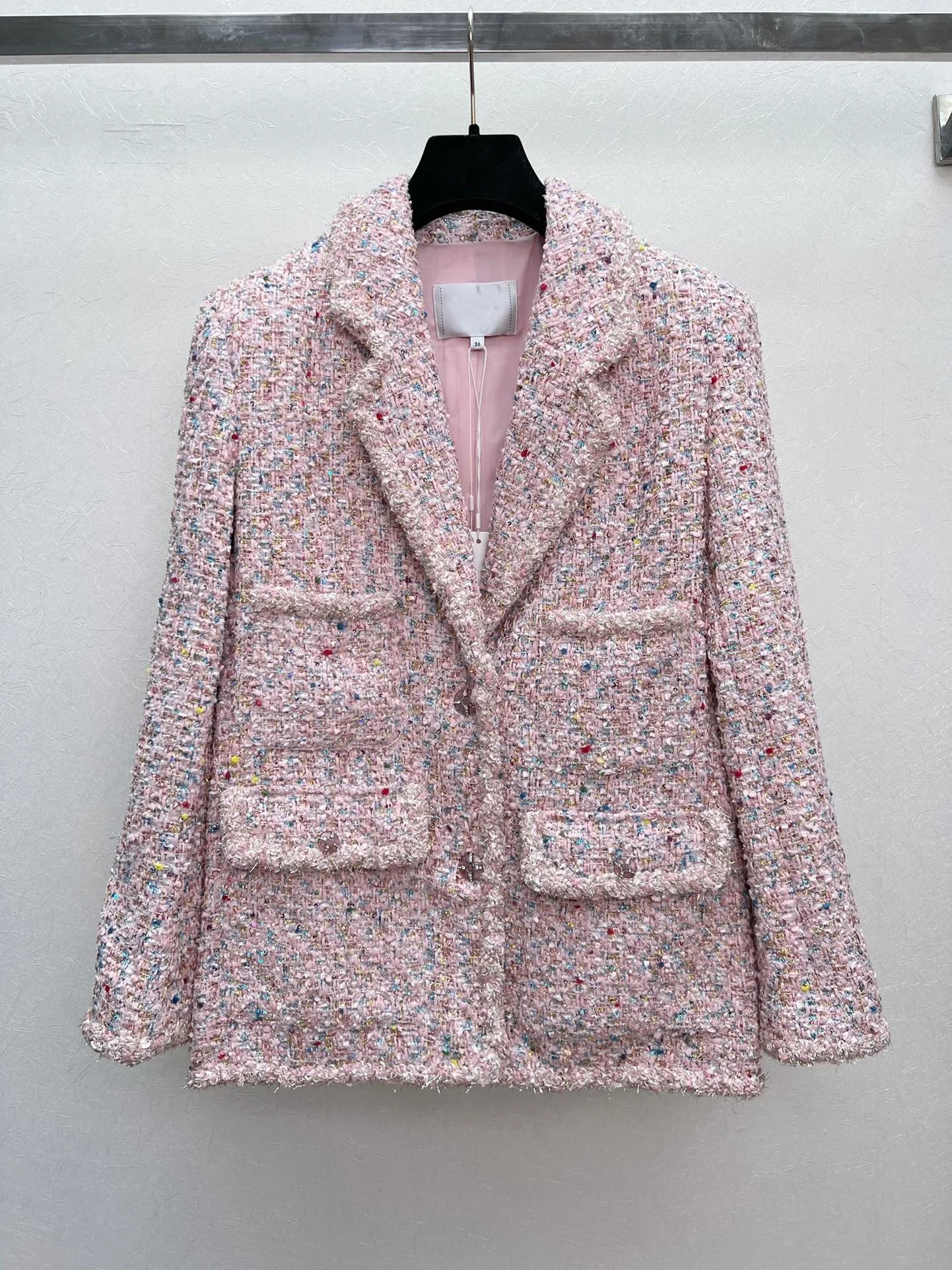 Женская одежда женская куртка осень 2024 Женское пальто ветровка женские твидовые