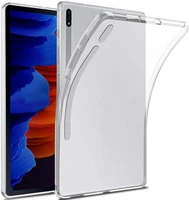 tablet transparent protective case for samsung galaxy tab s8 plus tablet protective case tpu shockproof soft case