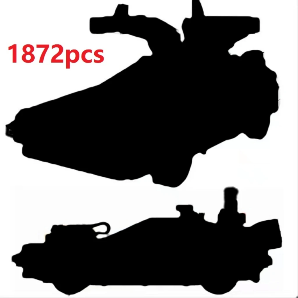 Конструктор DeLorean из 1872 деталей