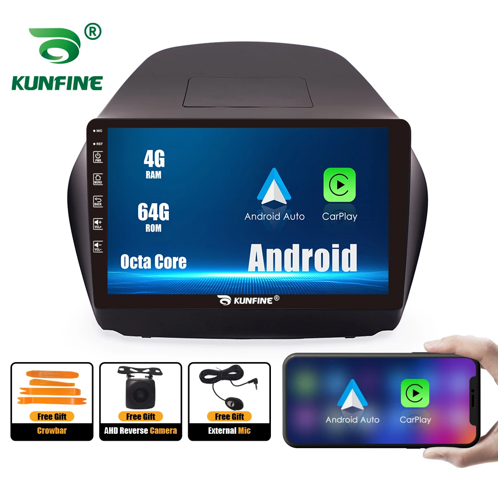 

2Din Android автомобильный радиоприемник для Hyundai IX35 Tucson 2010-2015 мультимедийный видеоплеер GPS-навигация стерео аудио головное устройство Carplay