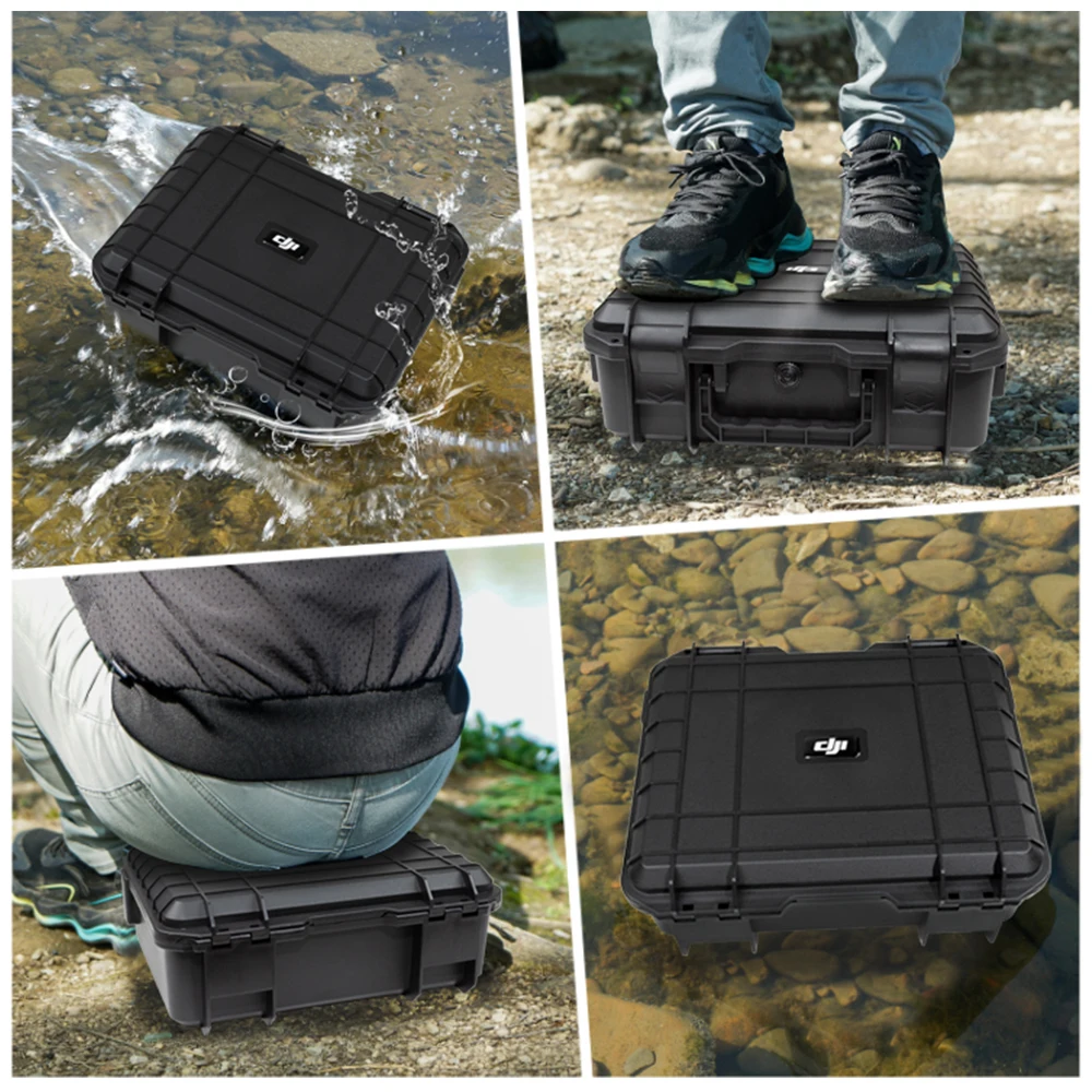 For DJI Mini 3 PRO Portable Storage Suitcase Hard Shell Waterproof Case Explosion-proof Carrying Box RC Controller Accessories