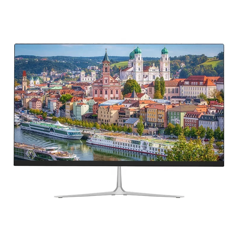 Заводская цена 24-дюймовый безрамочный монитор Fhd для настольного компьютера IPS