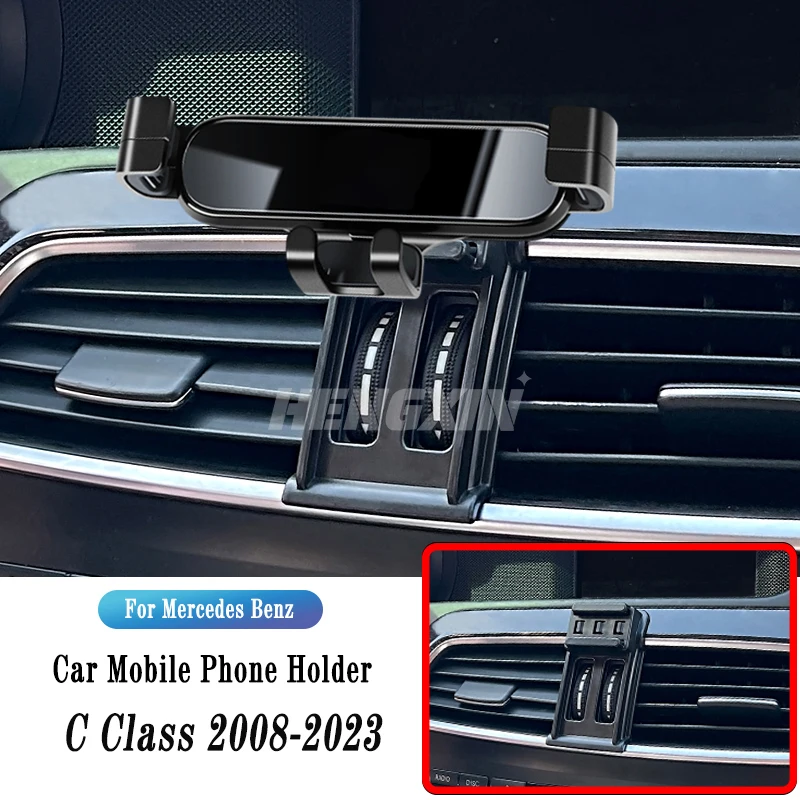 Автомобильный держатель для телефона Mercedes Benz W203 W205 W206 C Класс 2008-2022
