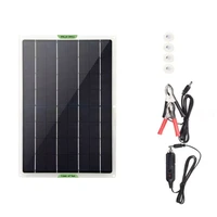 20w dual usb solar panel charging portable ip65 waterproof solar panel