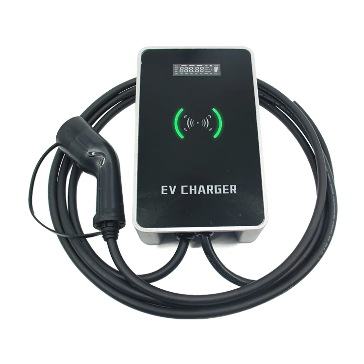 

Wallbox 32a 7.2kw Wifi 7.5kw Electric Car Home Charging Station Evse Charger Type 1 J1772 Replacement Evse Connector