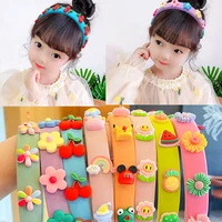 fruit rainbow star headbands flower mouse ear hairbands candy color cute kawaii hair hoops kids girls children hair accessories