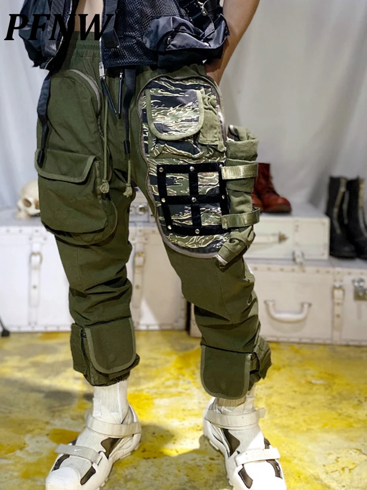 

PFNW Original American Military Retro Three-dimensional Pockets Old Military Tiger Pattern Camouflage Niche Safari Style 12A4652