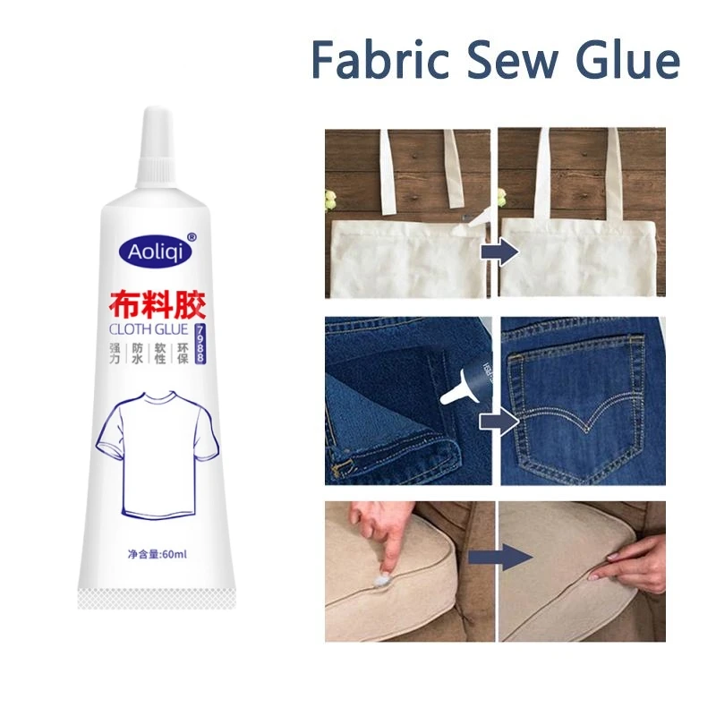 

Жидкий клей для шитья мгновенной ткани, кожи, набор клей для шитья, безопасный быстросохнущий клей, жидкий сверхстик для шитья, клейкие принадлежности