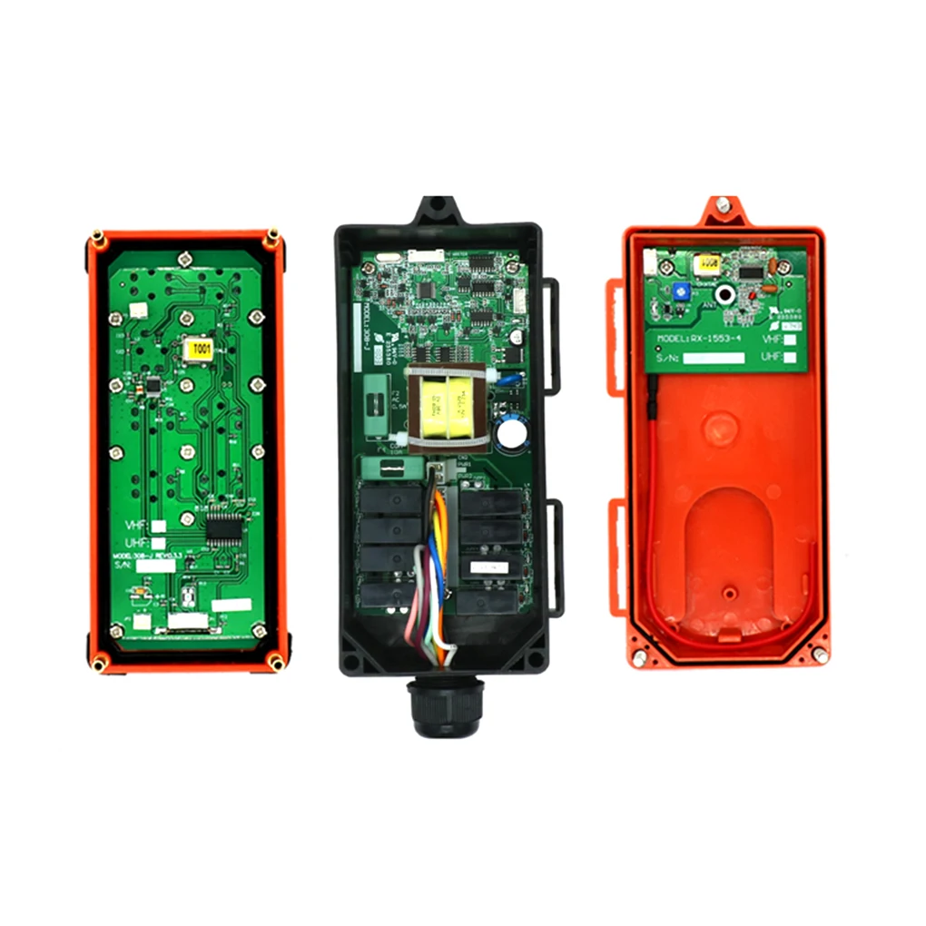 

Wireless Crane Remote Control Transmitters Receiver Industrial Channel Crane Controller 12V 24V 220V 380V