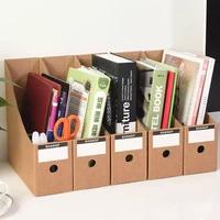 paper document desktop document storage box office desk folder sorting book storage rack book stand box magazine holder file box